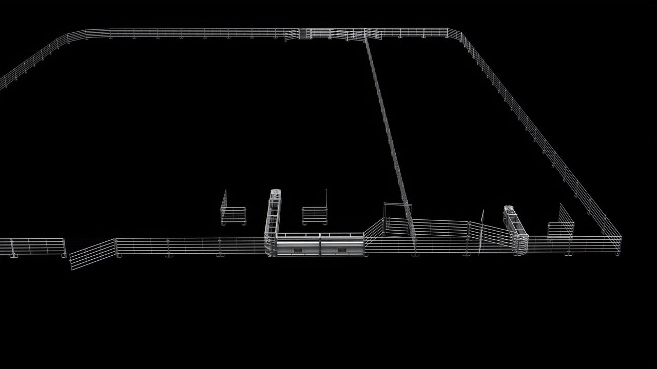 Team Roping and Calf Roping Arenas