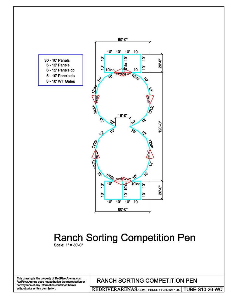 Ranch Sorting Competition Arena