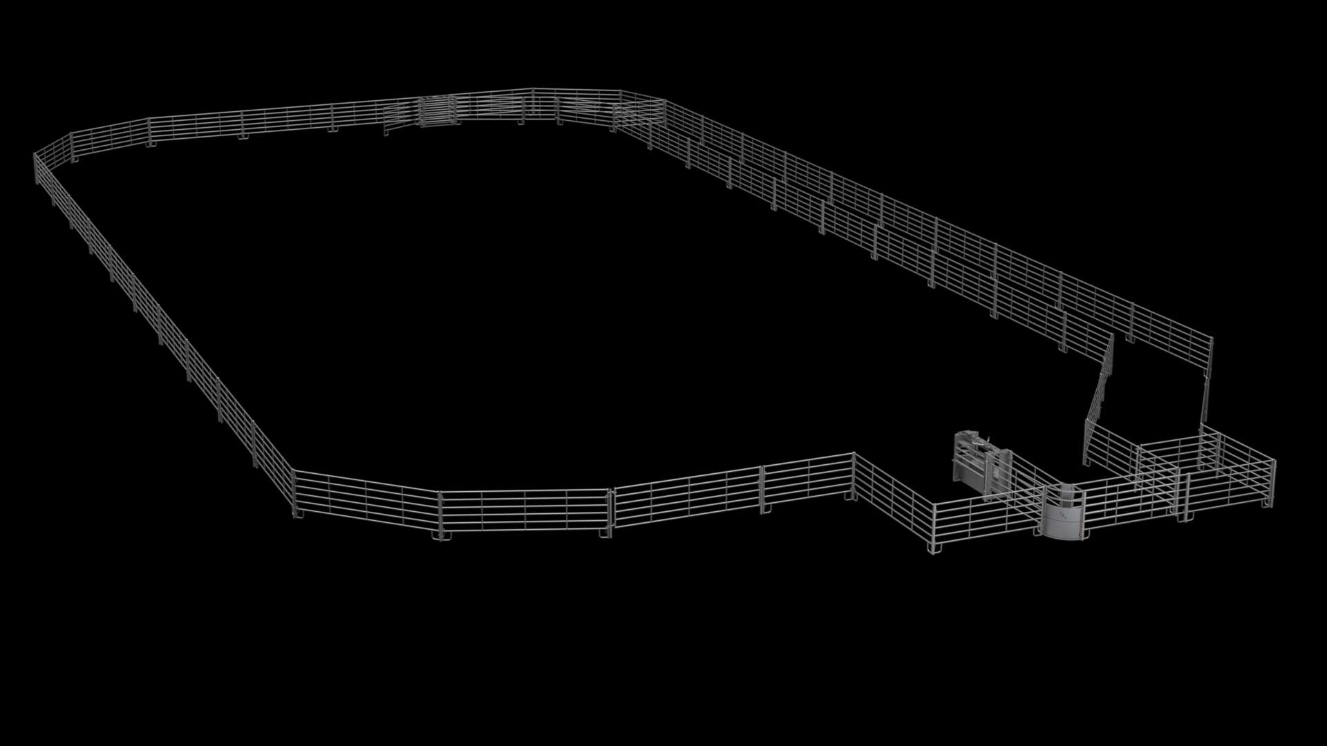 ELIMINATOR 100X200 w/ RETURN