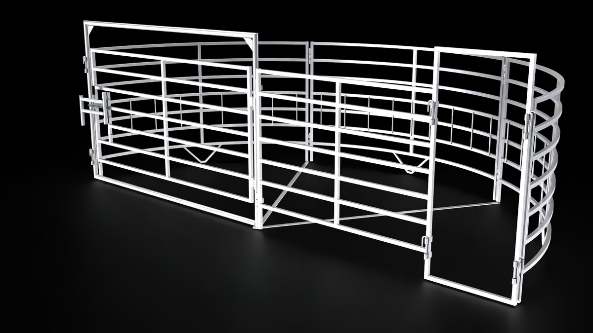 180° Open Cattle Crowding Tub