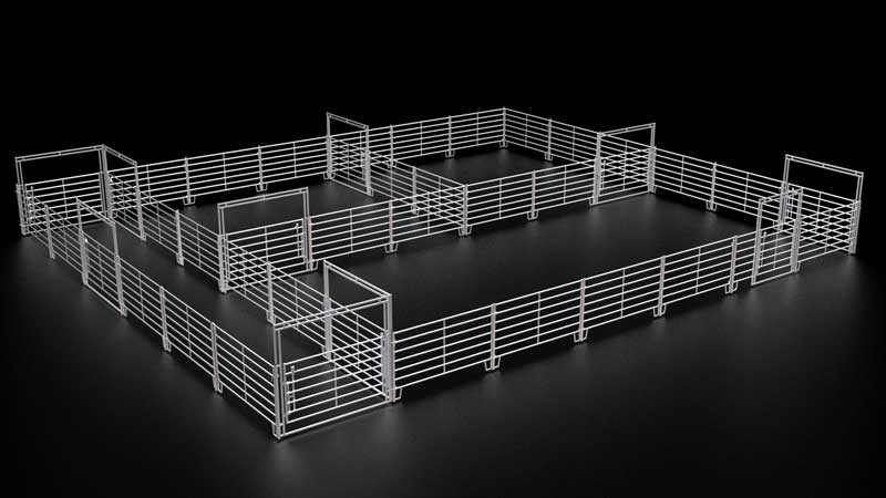 60' x 60' Working Pen (PB10T Panel)