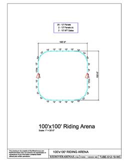 100x100 Riding Arena