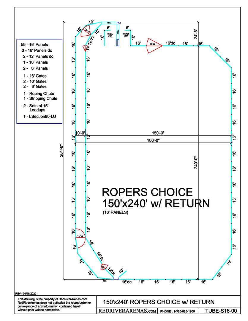 150X240 Ropers Choice (PEL16 Series Panel)