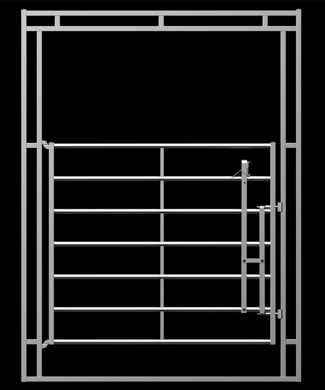 UPGRADE- Pasture Gates to Walk Thru Gates Team Roper Pro- PHT