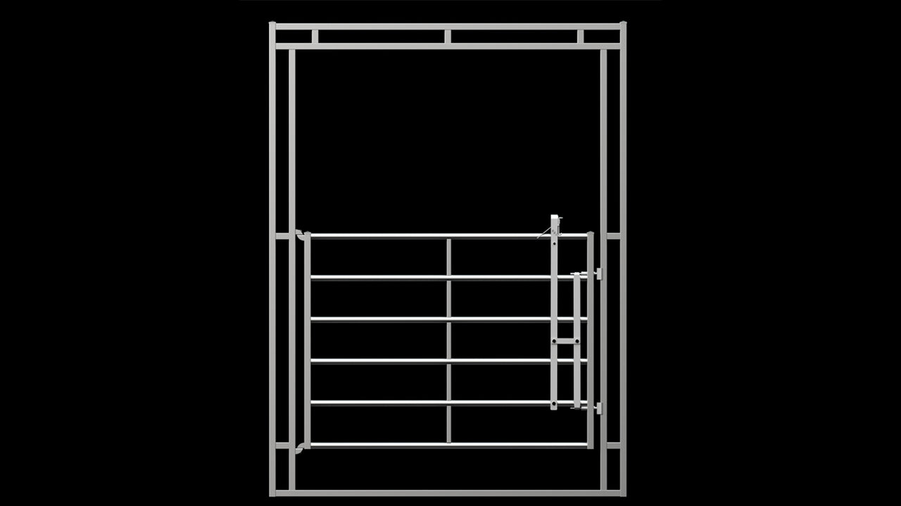 UPGRADE- Pasture Gates to Walk Thru Gates Ropers Choice PH (16')