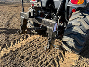 Buster arena drag attached with 3-point tractor hookup