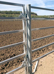 2-3/8 Galvanized post 8' tall