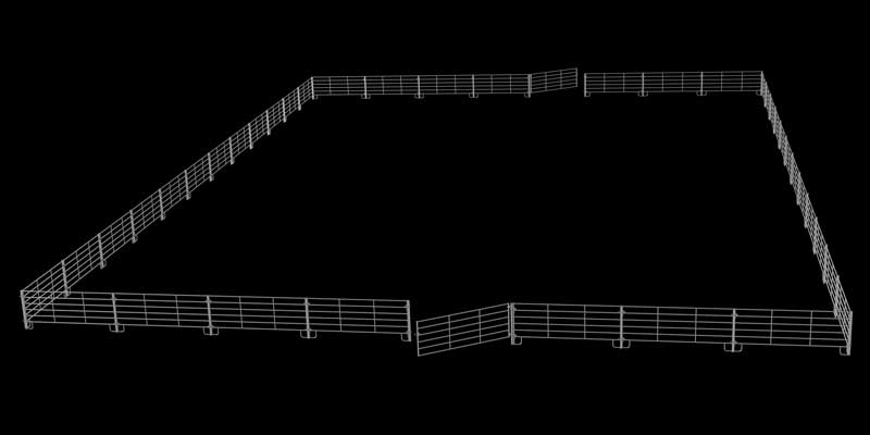 96X156 RIDING ARENA (PHT SERIES PANEL)