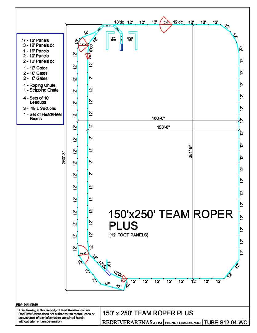 150X250 Team Roper Plus (PEH12 Series Panel)