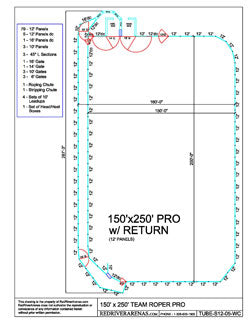 150X250 Team Roper Pro (PMT Series Panel)