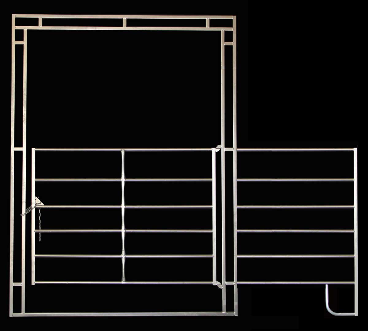 WL06-10 Walk Thru Combo Gate