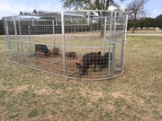 Large-capacity Boar Boss trap designed for driving and containing multiple feral hogs
