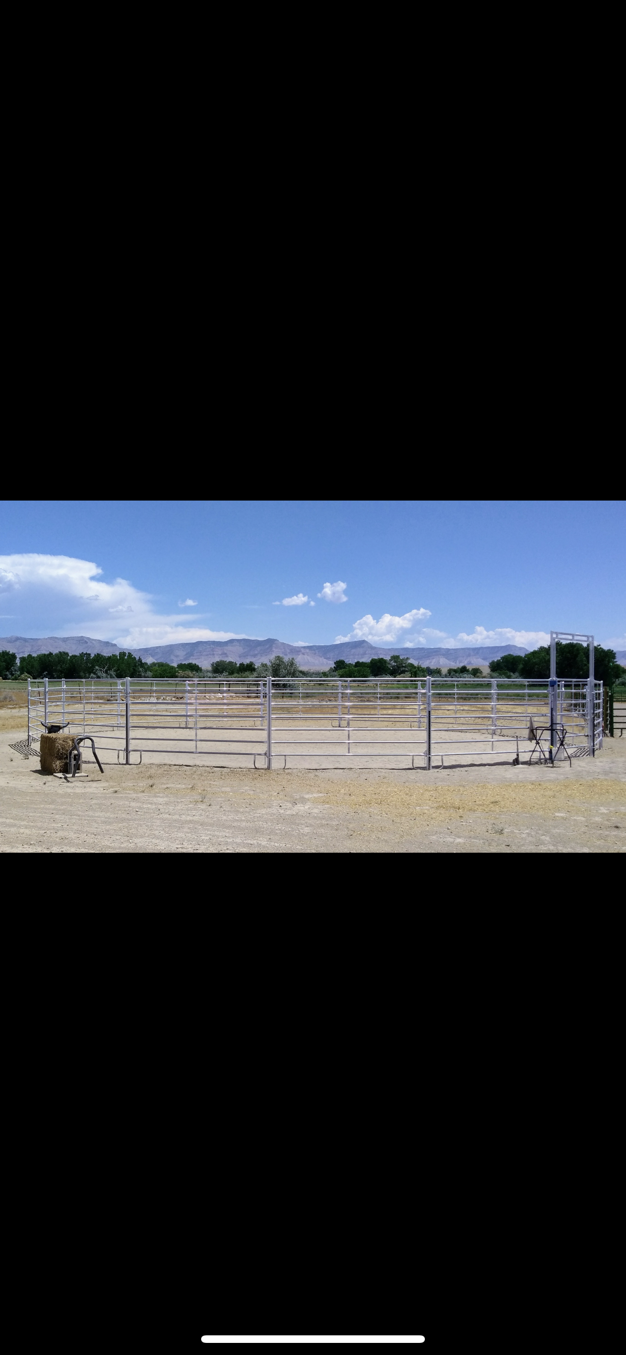 50' Breaking Round Pen