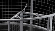 Texas Swine Saloon hog trap spring-loaded trigger and door system